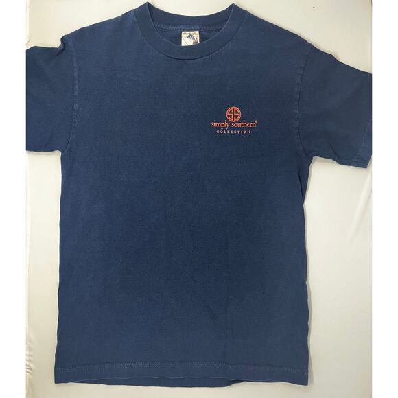 Simply Southern Unwind in the South Octopus Tshirt size S PreOwned good conditio - Picture 1 of 6